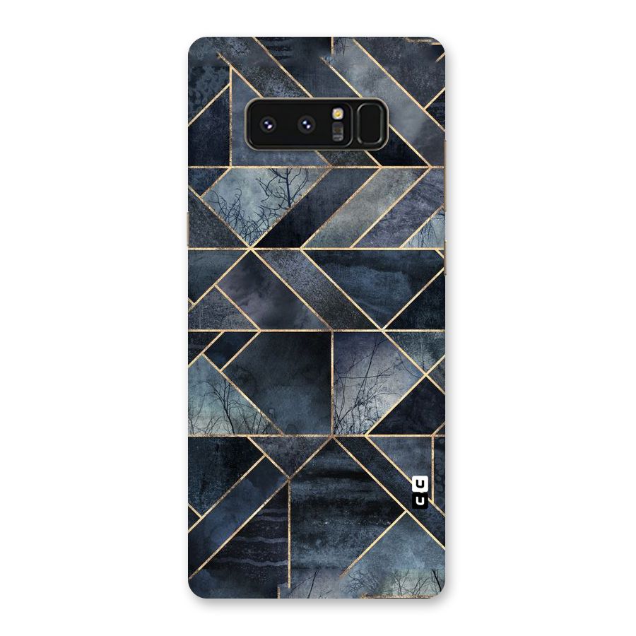 Forest Abstract Lines Back Case for Galaxy Note 8