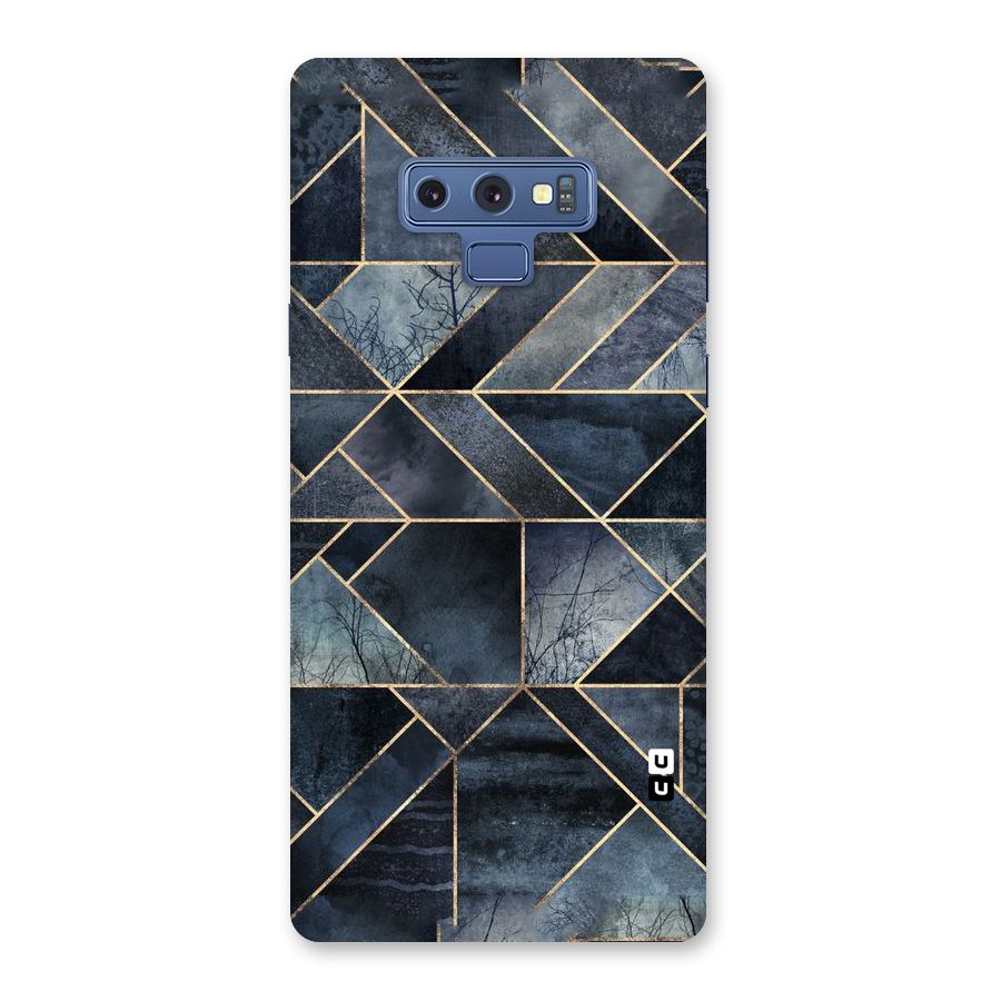 Forest Abstract Lines Back Case for Galaxy Note 9