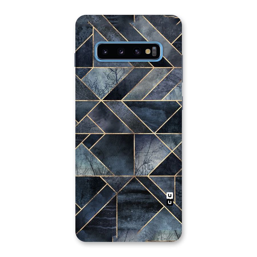 Forest Abstract Lines Back Case for Galaxy S10 Plus