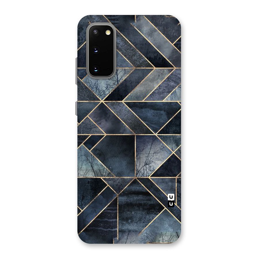 Forest Abstract Lines Back Case for Galaxy S20