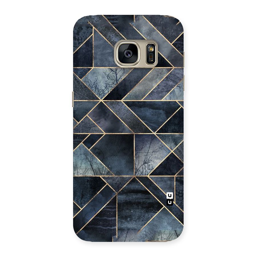 Forest Abstract Lines Back Case for Galaxy S7