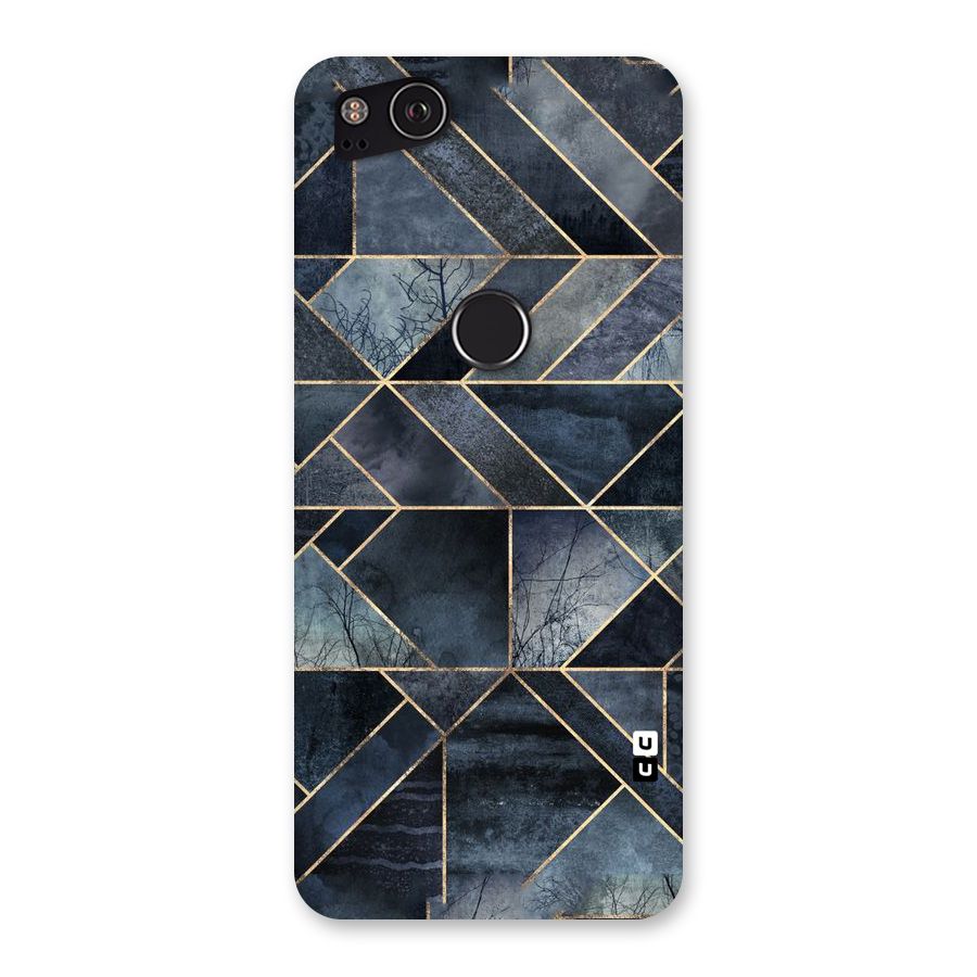 Forest Abstract Lines Back Case for Google Pixel 2