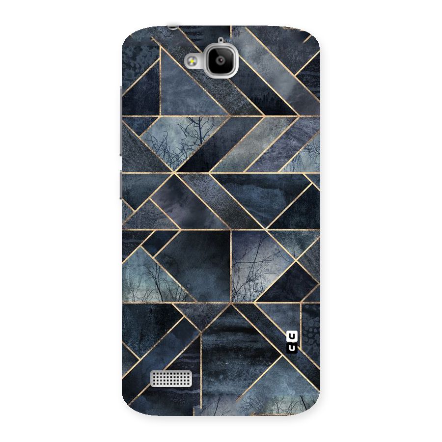 Forest Abstract Lines Back Case for Honor Holly