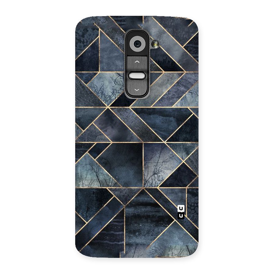 Forest Abstract Lines Back Case for LG G2