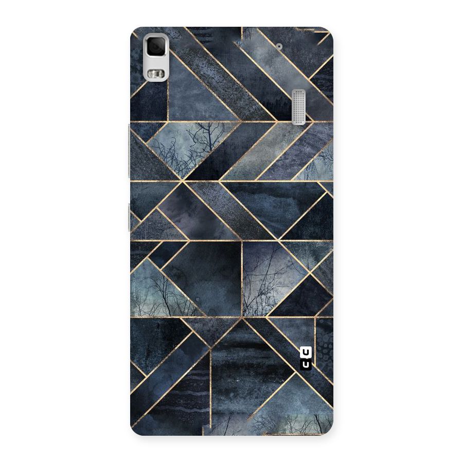 Forest Abstract Lines Back Case for Lenovo A7000