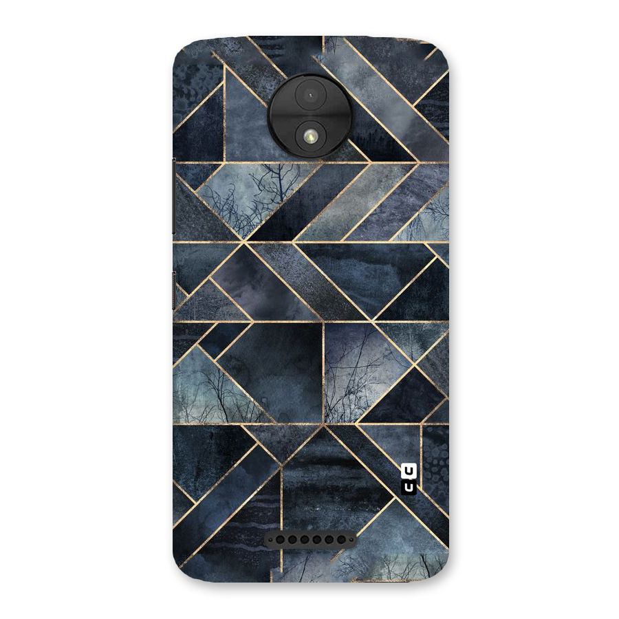 Forest Abstract Lines Back Case for Moto C