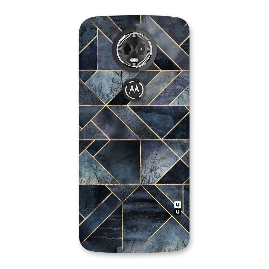 Forest Abstract Lines Back Case for Moto E5 Plus