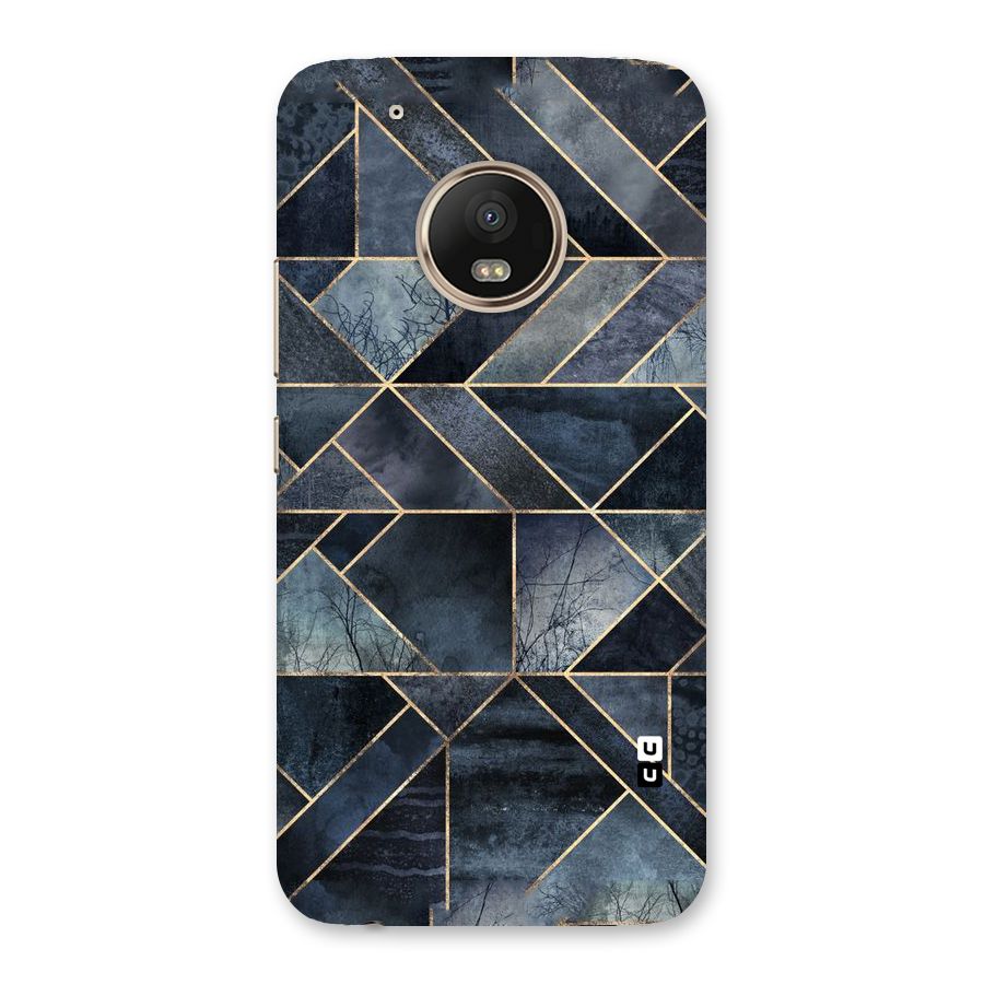 Forest Abstract Lines Back Case for Moto G5 Plus