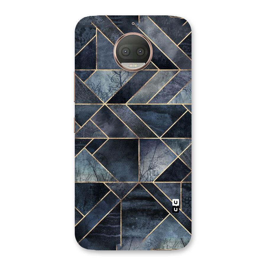 Forest Abstract Lines Back Case for Moto G5s Plus