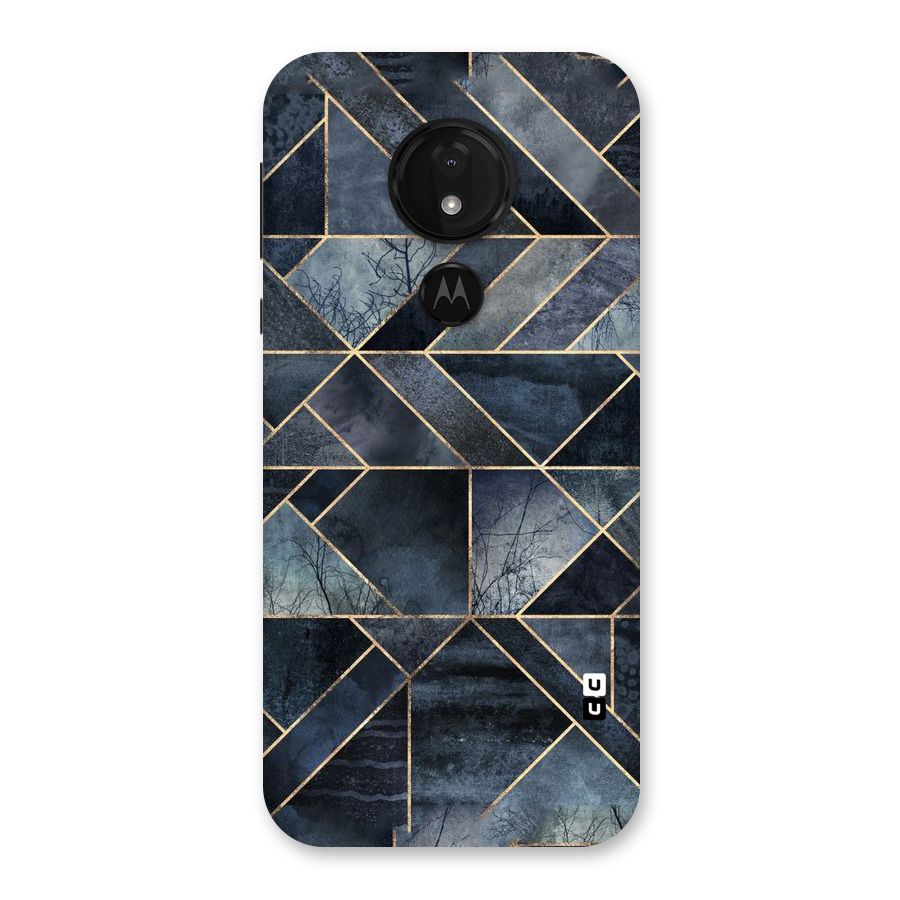 Forest Abstract Lines Back Case for Moto G7 Power
