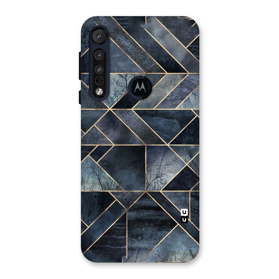 Forest Abstract Lines Back Case for Motorola One Macro