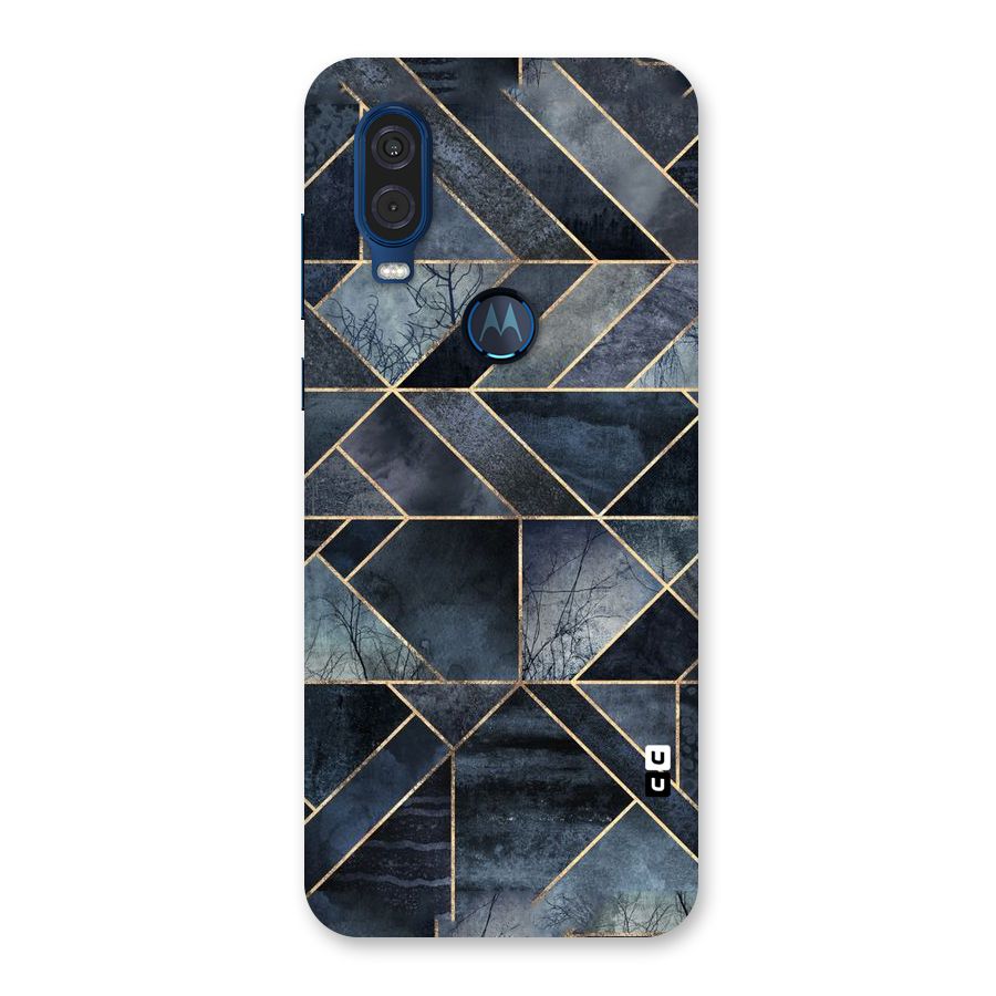 Forest Abstract Lines Back Case for Motorola One Vision