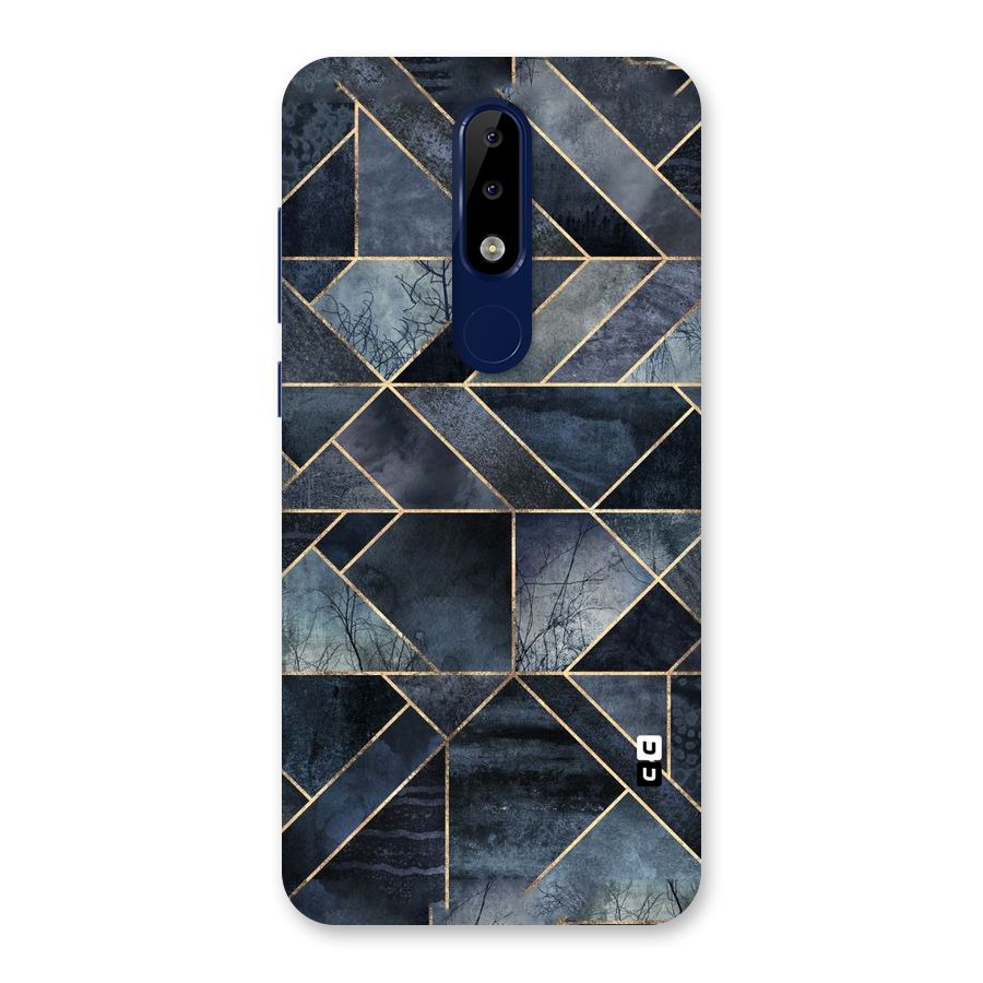 Forest Abstract Lines Back Case for Nokia 5.1 Plus