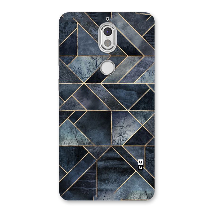 Forest Abstract Lines Back Case for Nokia 7