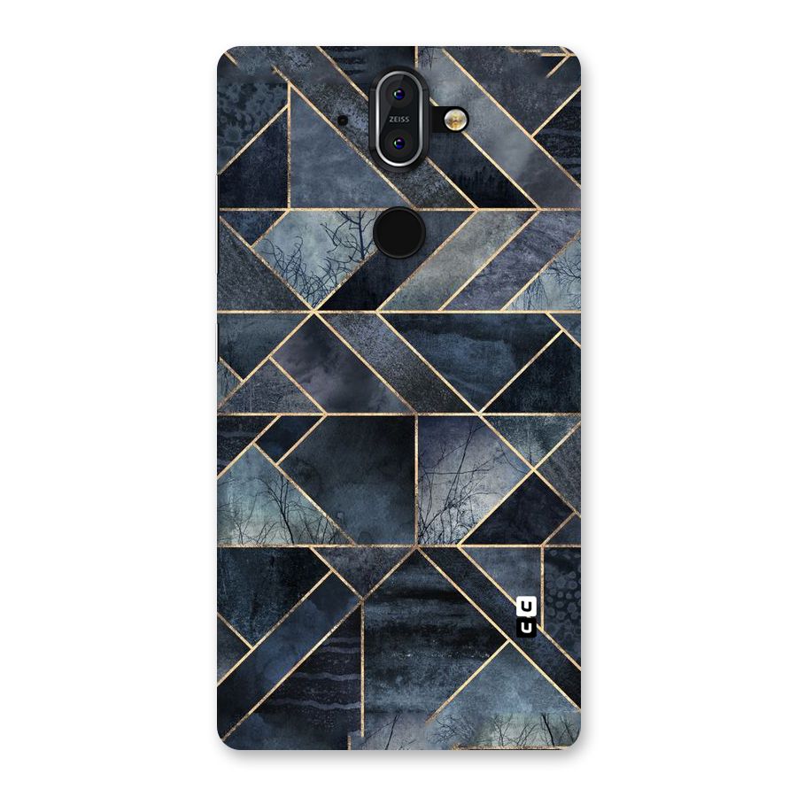 Forest Abstract Lines Back Case for Nokia 8 Sirocco