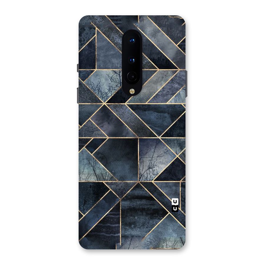 Forest Abstract Lines Back Case for OnePlus 8