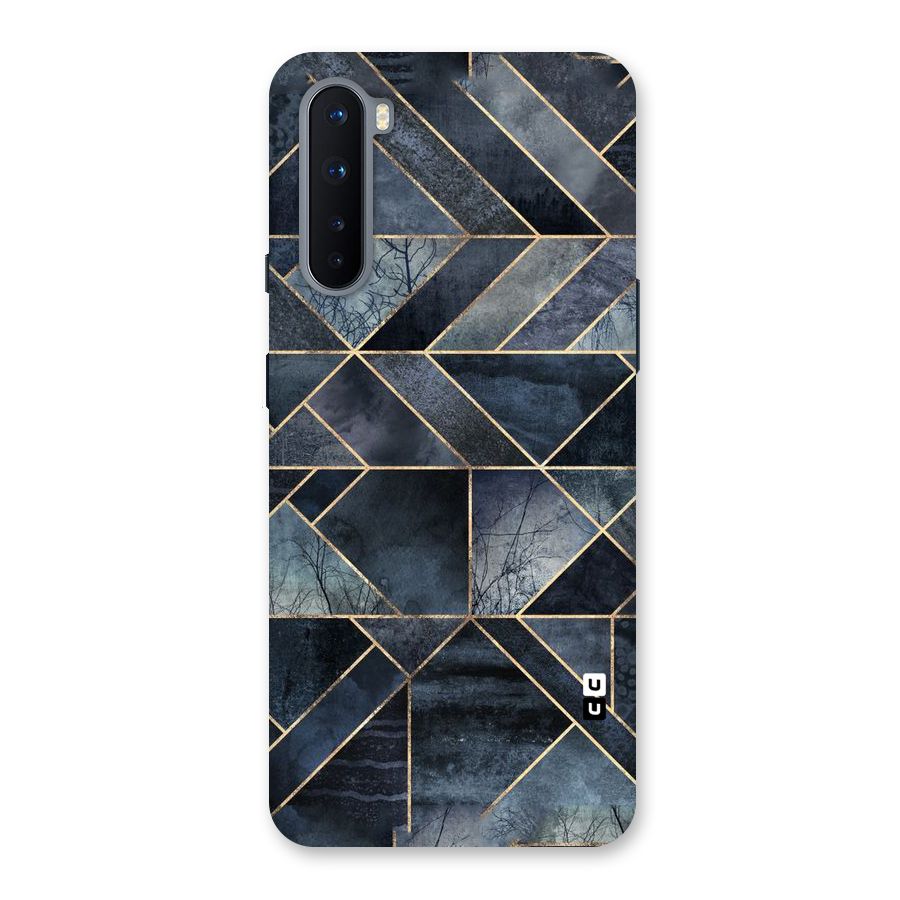 Forest Abstract Lines Back Case for OnePlus Nord