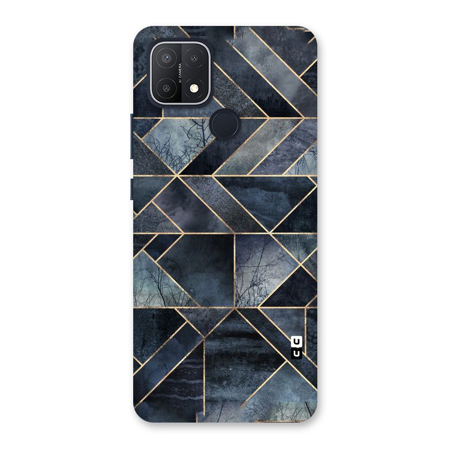 Forest Abstract Lines Back Case for Oppo A15