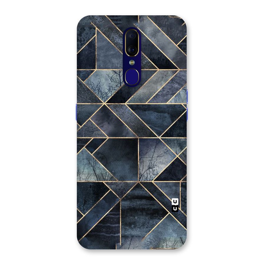 Forest Abstract Lines Back Case for Oppo A9