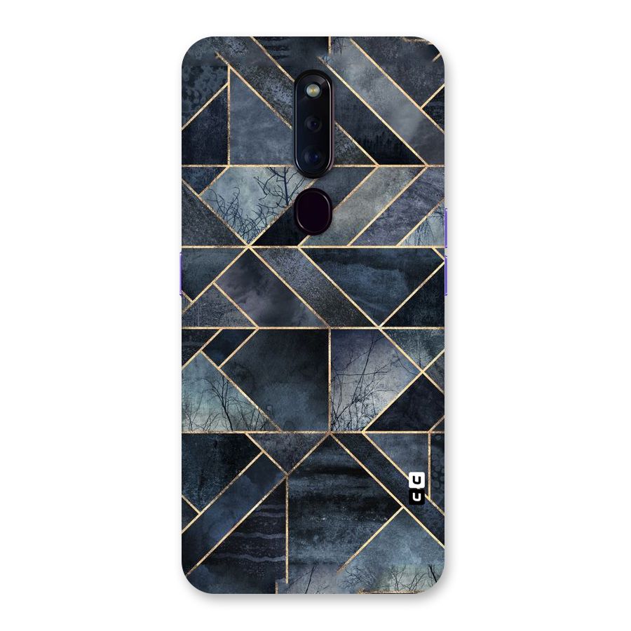 Forest Abstract Lines Back Case for Oppo F11 Pro