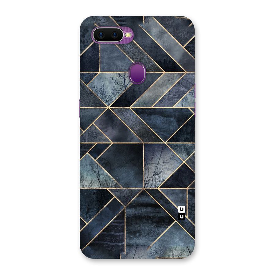 Forest Abstract Lines Back Case for Oppo F9