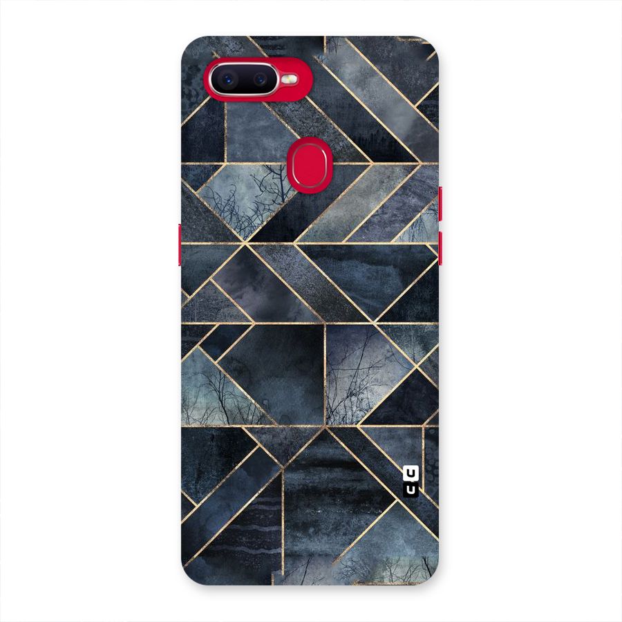 Forest Abstract Lines Back Case for Oppo F9 Pro