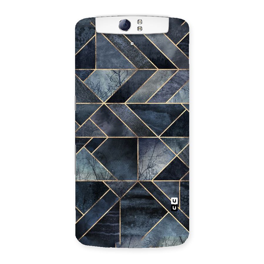 Forest Abstract Lines Back Case for Oppo N1