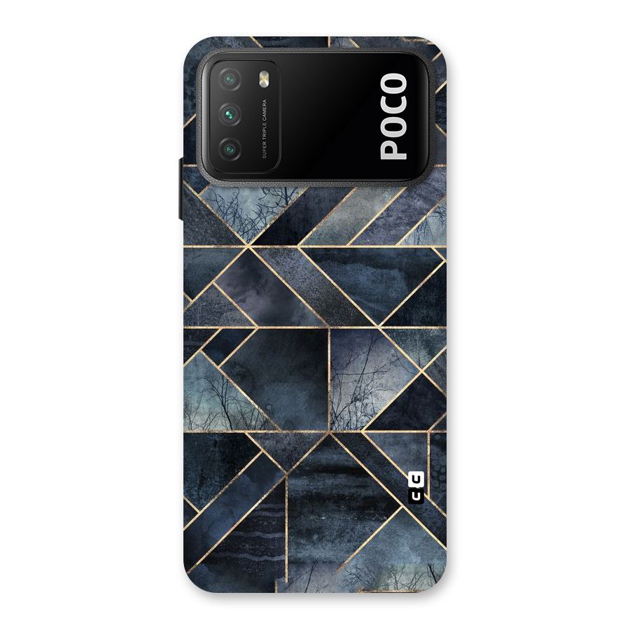 Forest Abstract Lines Back Case for Poco M3