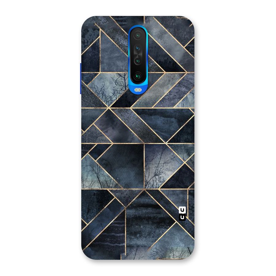 Forest Abstract Lines Back Case for Poco X2