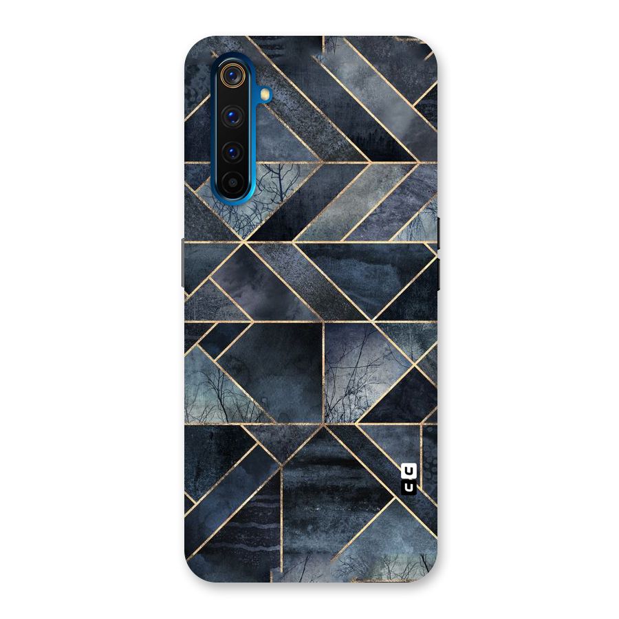 Forest Abstract Lines Back Case for Realme 6 Pro