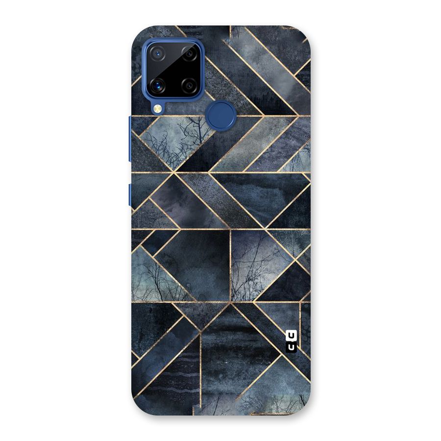 Forest Abstract Lines Back Case for Realme C15