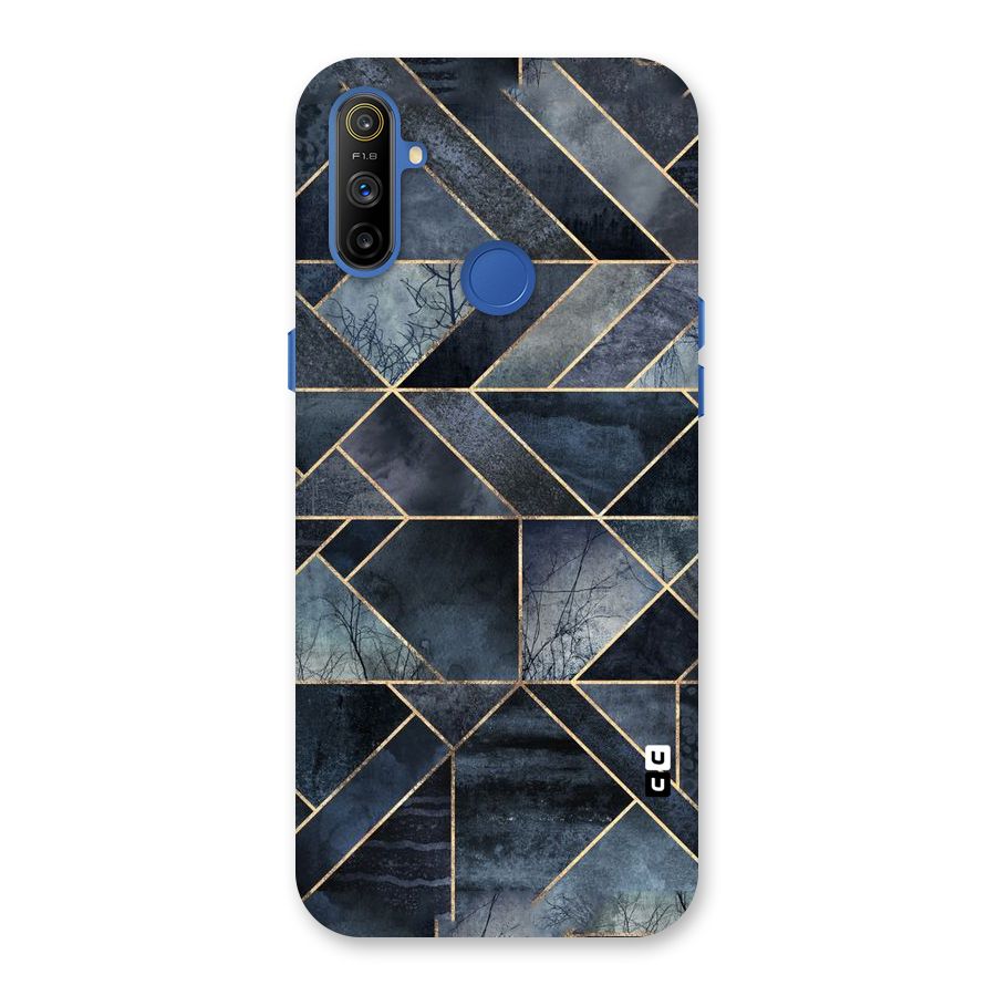 Forest Abstract Lines Back Case for Realme Narzo 10A