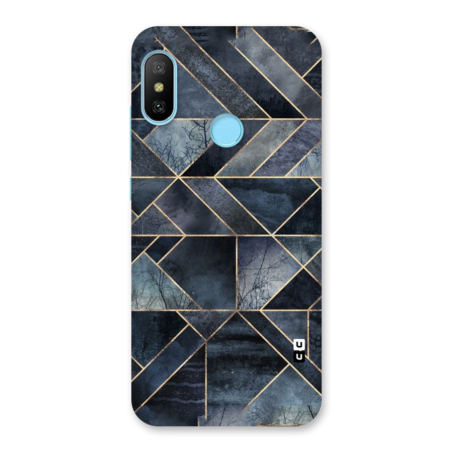 Forest Abstract Lines Back Case for Redmi 6 Pro