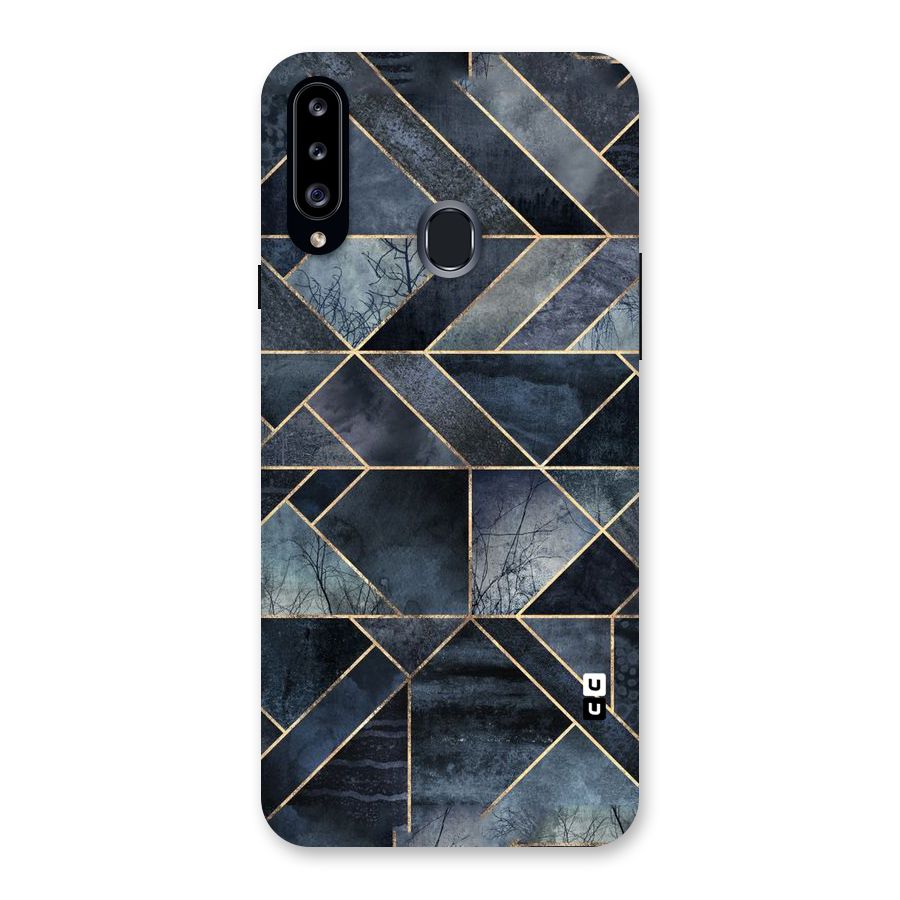 Forest Abstract Lines Back Case for Samsung Galaxy A20s