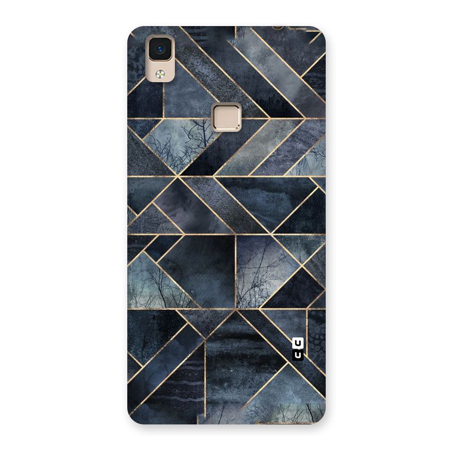 Forest Abstract Lines Back Case for V3 Max