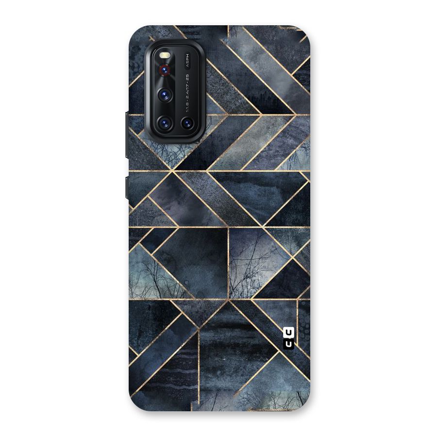 Forest Abstract Lines Back Case for Vivo V19