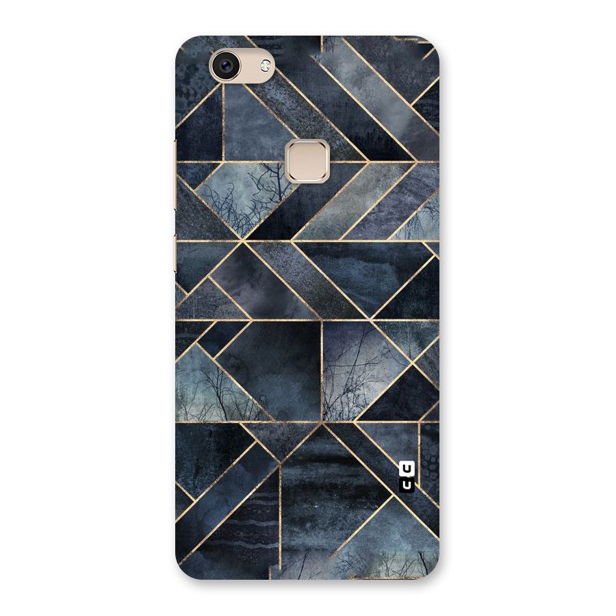 Forest Abstract Lines Back Case for Vivo V7