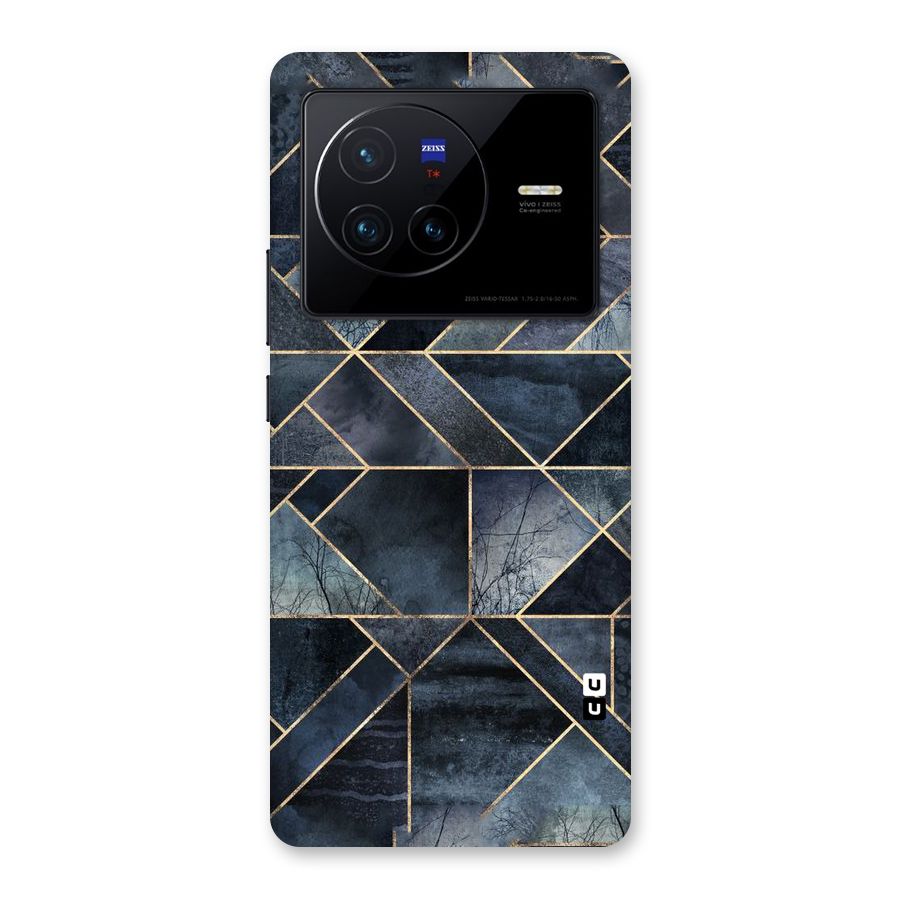 Forest Abstract Lines Back Case for Vivo X80