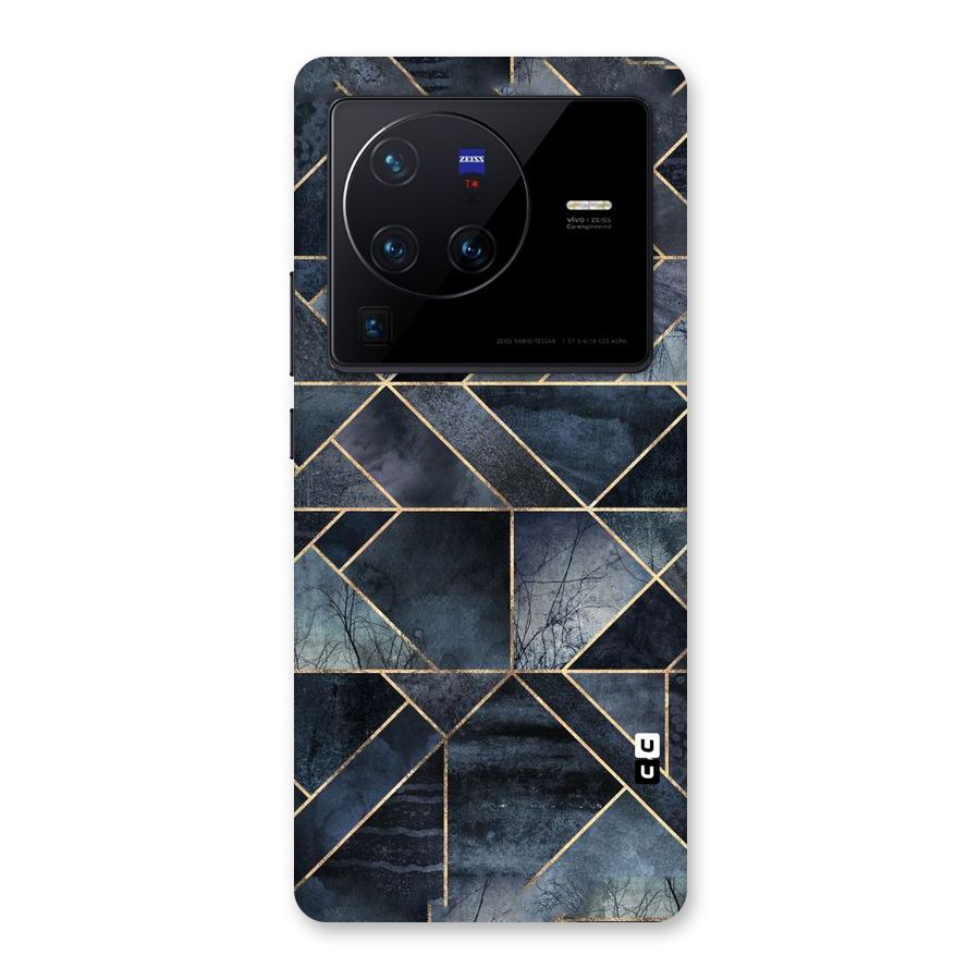 Forest Abstract Lines Back Case for Vivo X80 Pro