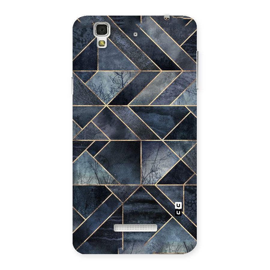 Forest Abstract Lines Back Case for YU Yureka Plus