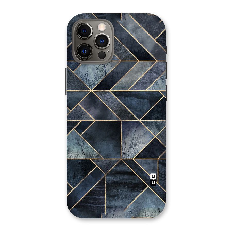 Forest Abstract Lines Back Case for iPhone 12 Pro