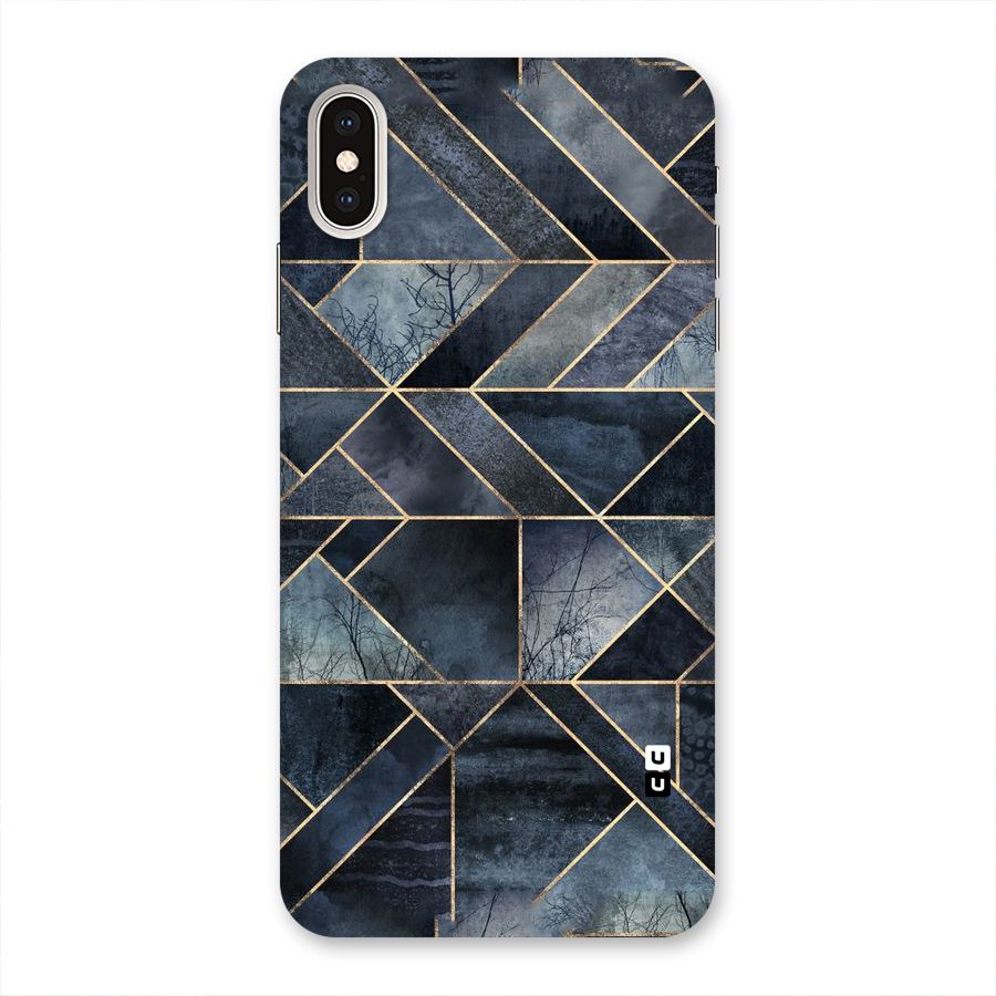 Forest Abstract Lines Back Case for iPhone XS Max