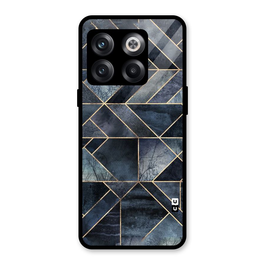 Forest Abstract Lines Glass Back Case for OnePlus 10T
