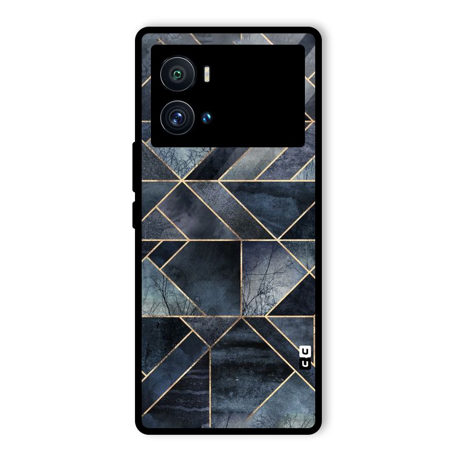Forest Abstract Lines Glass Back Case for Vivo iQOO 9 Pro