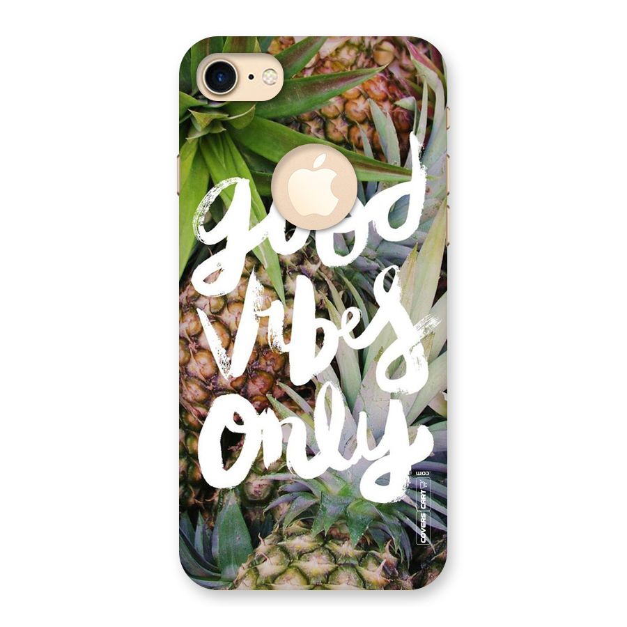Forest Vibes Back Case for iPhone 7 Logo Cut
