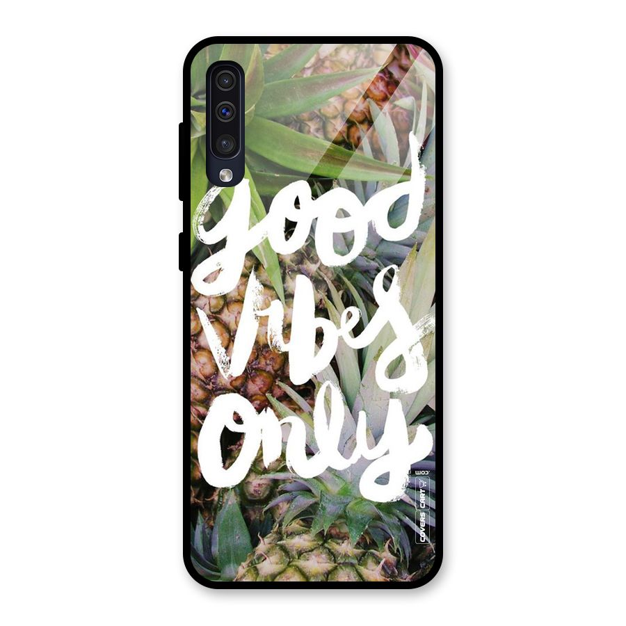 Forest Vibes Glass Back Case for Galaxy A50