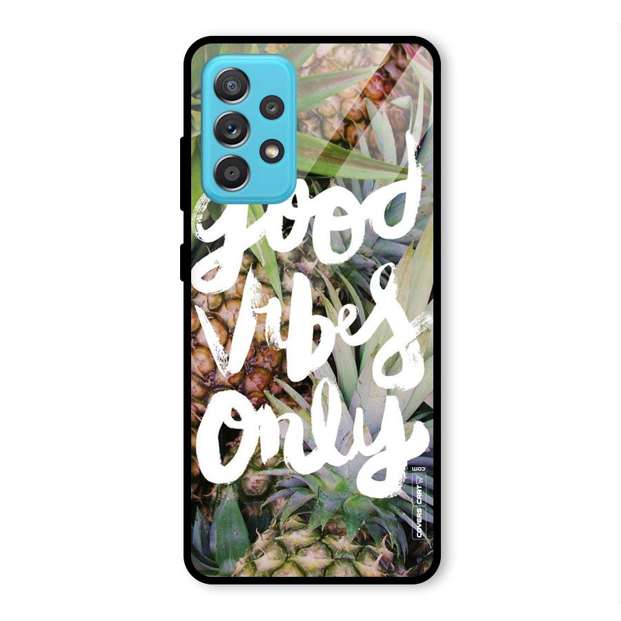 Forest Vibes Glass Back Case for Galaxy A52s 5G