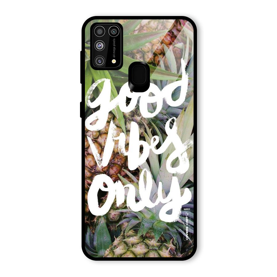 Forest Vibes Glass Back Case for Galaxy F41