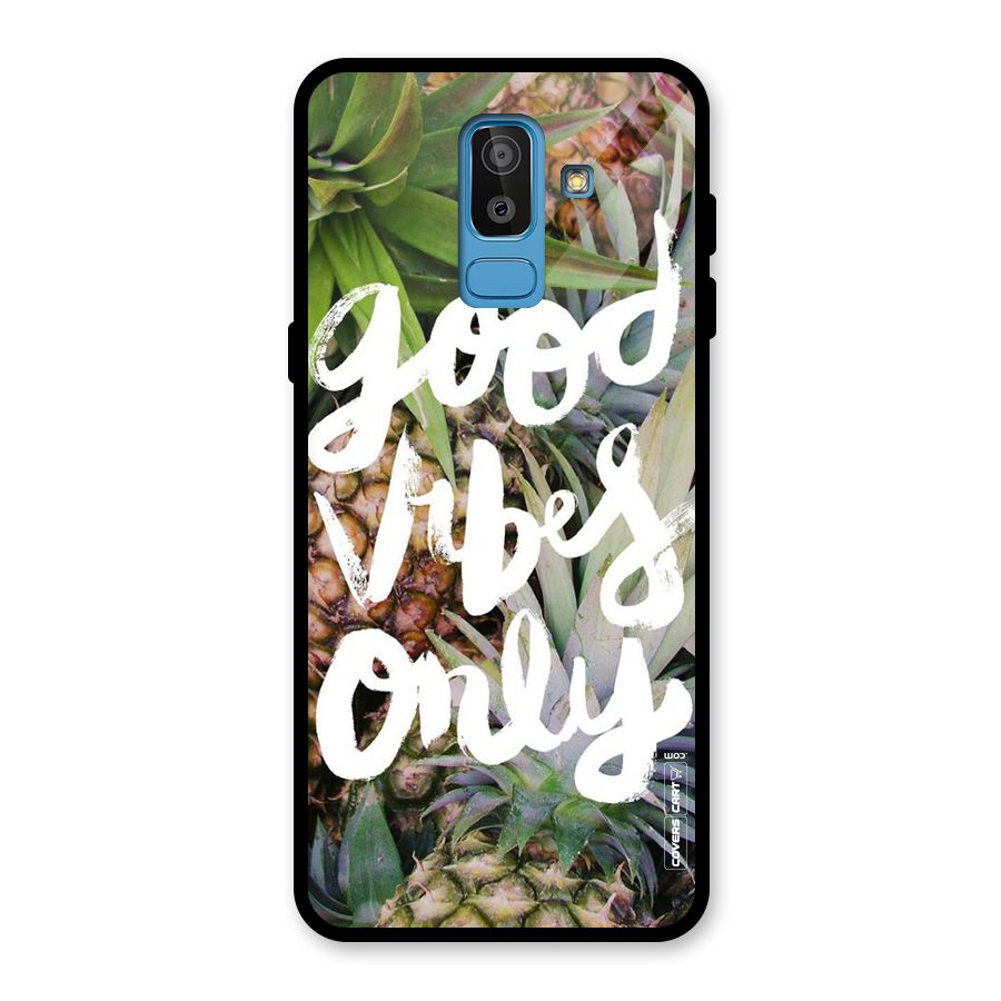 Forest Vibes Glass Back Case for Galaxy J8