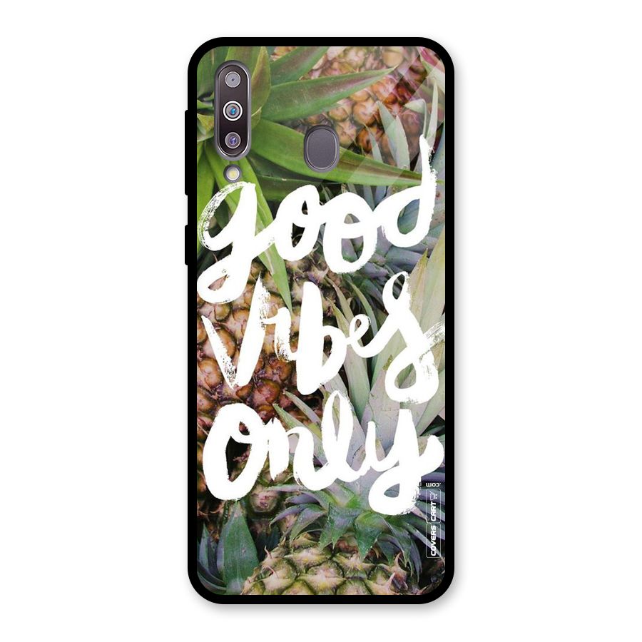 Forest Vibes Glass Back Case for Galaxy M30